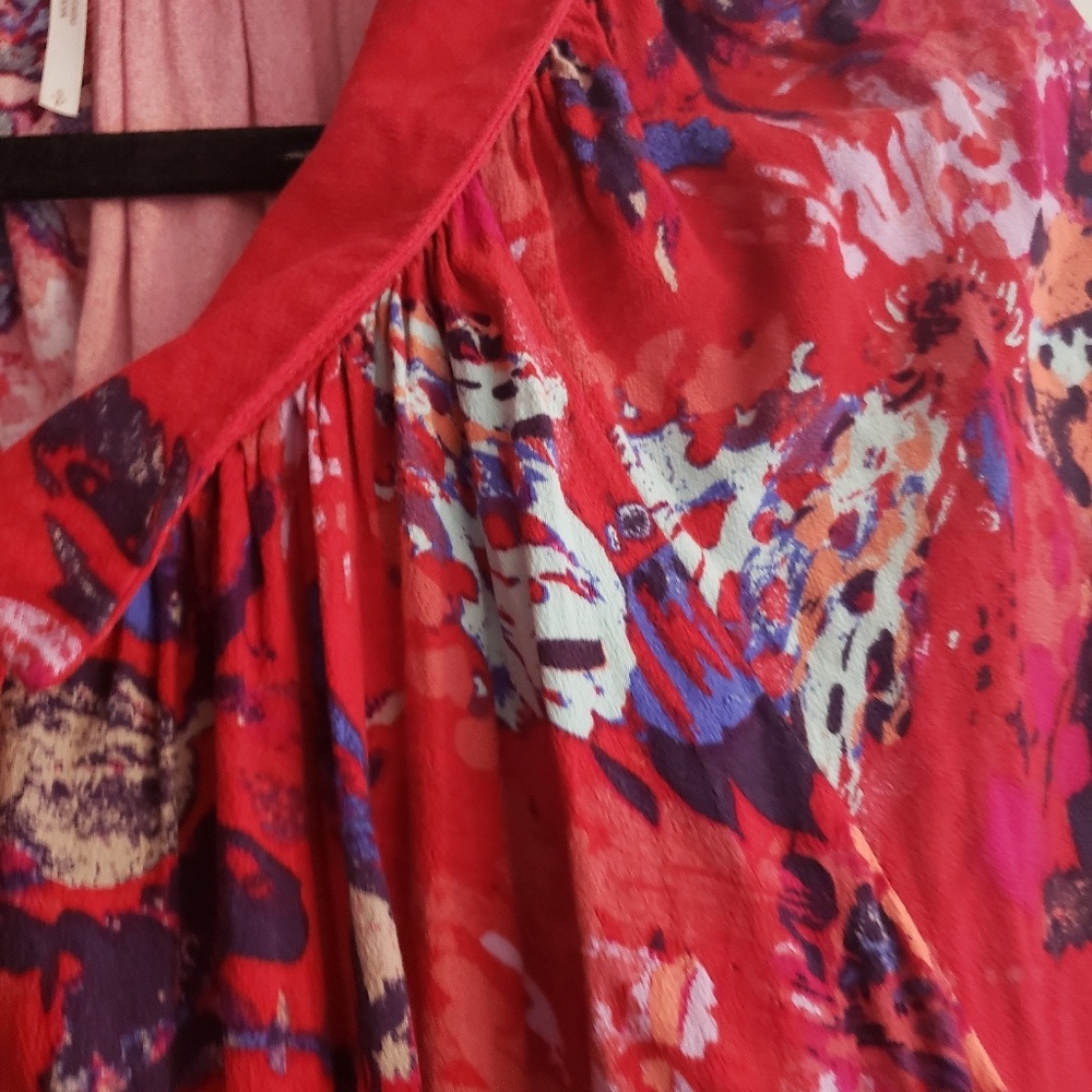 Free People Floral Blouse - Picture 5 of 7